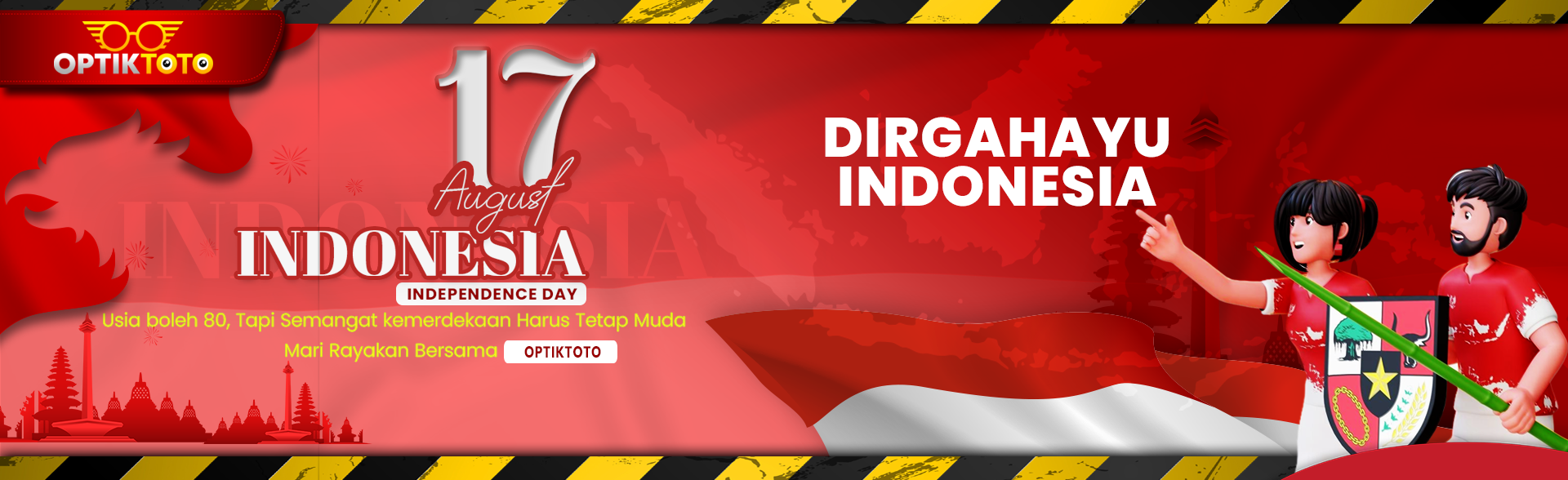 Dirgahayu republik indonesia ke 80