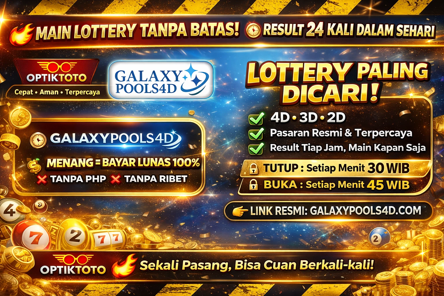 INFO PASARAN GALAXY POOLS