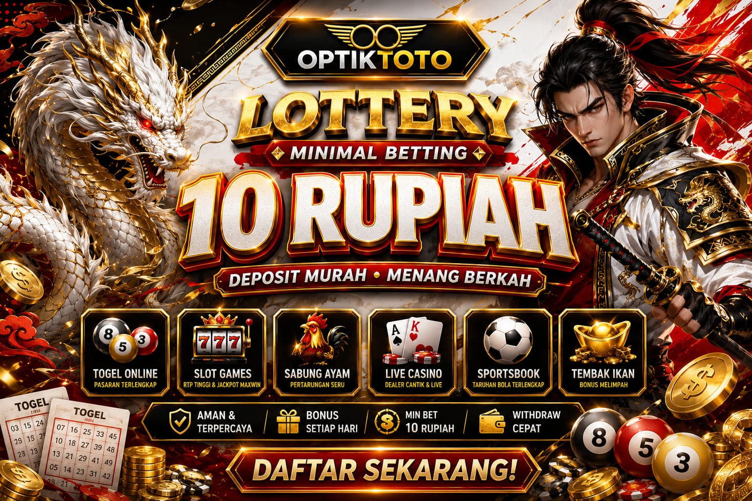 MINIMAL BETING 10 RUPIAH