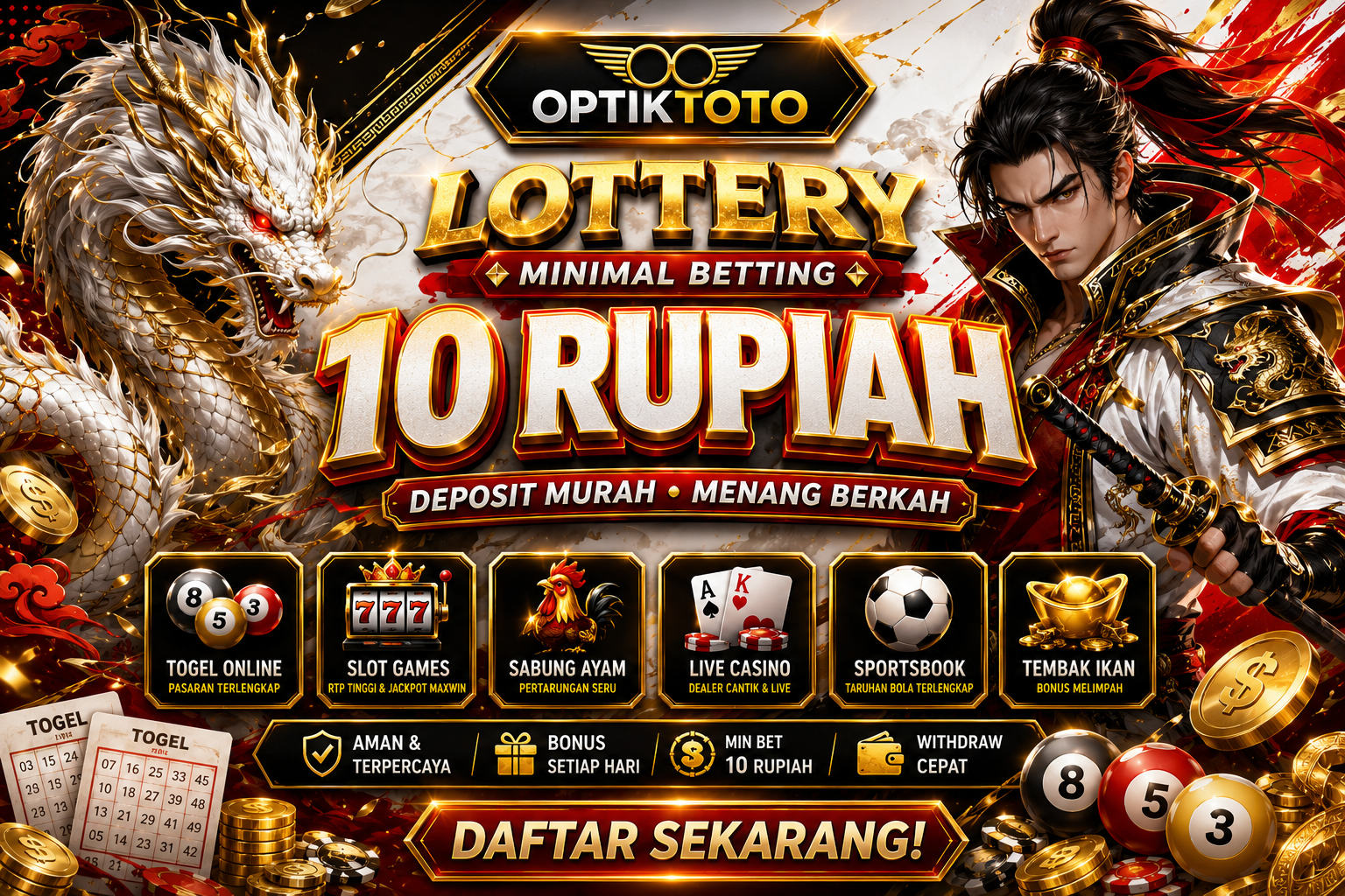 MINIMAL BETING 10 RUPIAH
