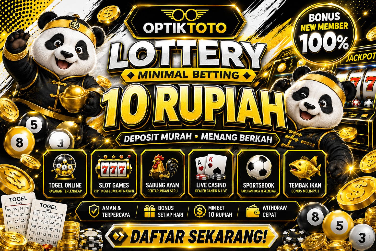 MINIMAL BETING 10 RUPIAH